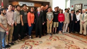 U.S. Ambassador to China Terry Branstad, Visit to TBC